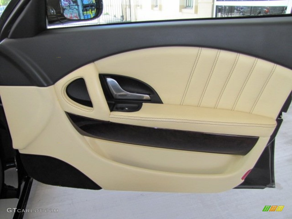 2006 Maserati Quattroporte Executive GT Beige Door Panel Photo #68085926