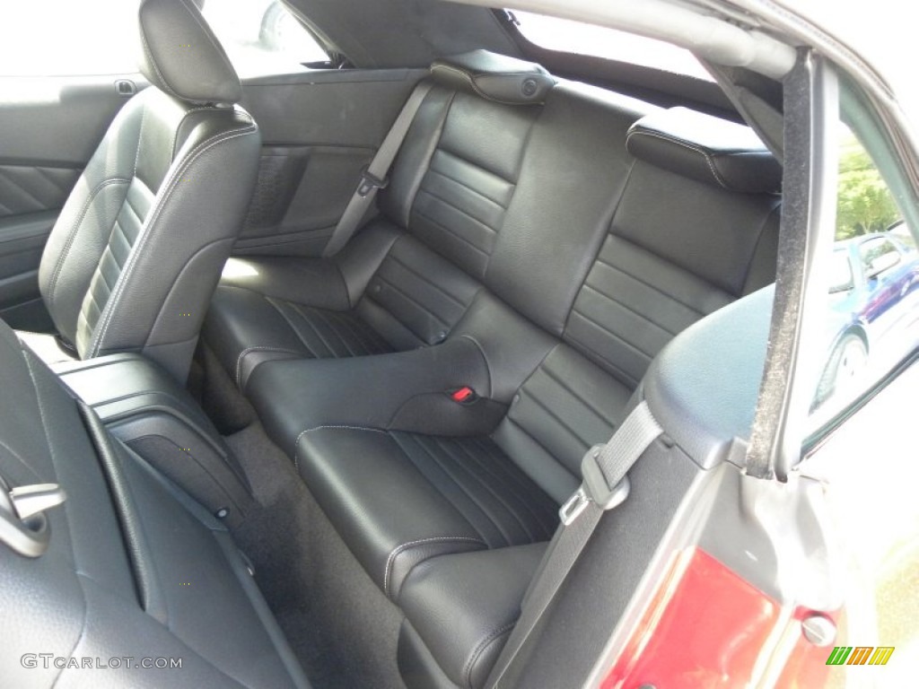 2011 Mustang V6 Premium Convertible - Red Candy Metallic / Charcoal Black photo #5