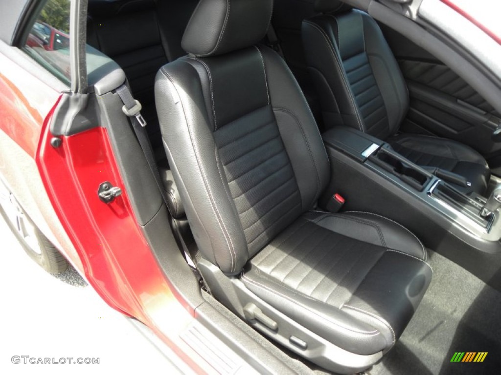 2011 Mustang V6 Premium Convertible - Red Candy Metallic / Charcoal Black photo #7