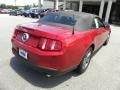 2011 Red Candy Metallic Ford Mustang V6 Premium Convertible  photo #10