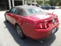 2011 Red Candy Metallic Ford Mustang V6 Premium Convertible  photo #12