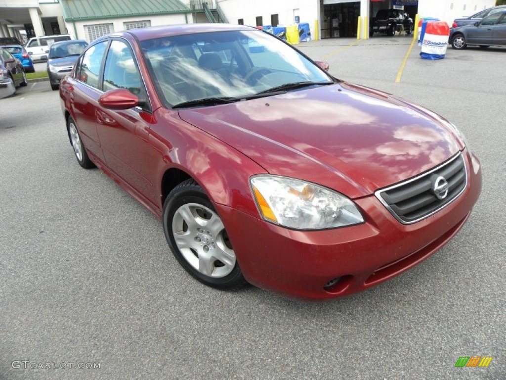 2003 Altima 2.5 S - Mystic Emerald Green / Frost photo #1