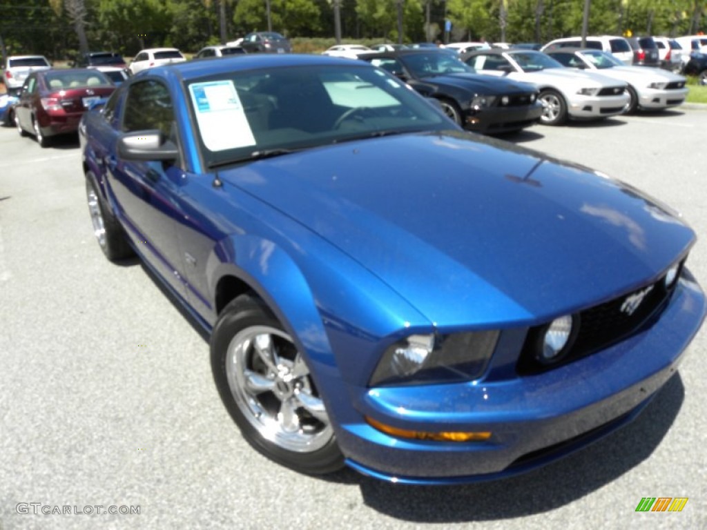 2006 Mustang GT Deluxe Coupe - Vista Blue Metallic / Dark Charcoal photo #1