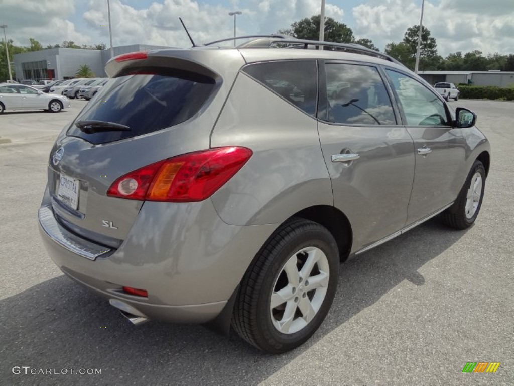 2010 Murano SL - Tinted Bronze Metallic / Black photo #9