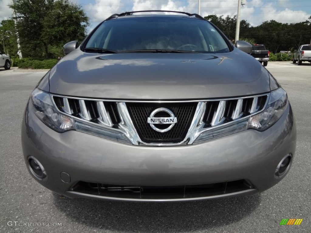 2010 Murano SL - Tinted Bronze Metallic / Black photo #14