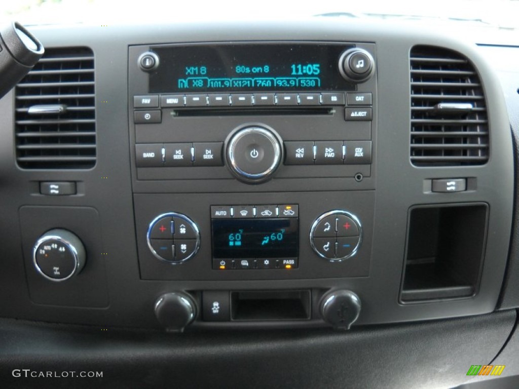 2012 Sierra 1500 SLE Crew Cab 4x4 - Summit White / Dark Titanium/Light Titanium photo #16