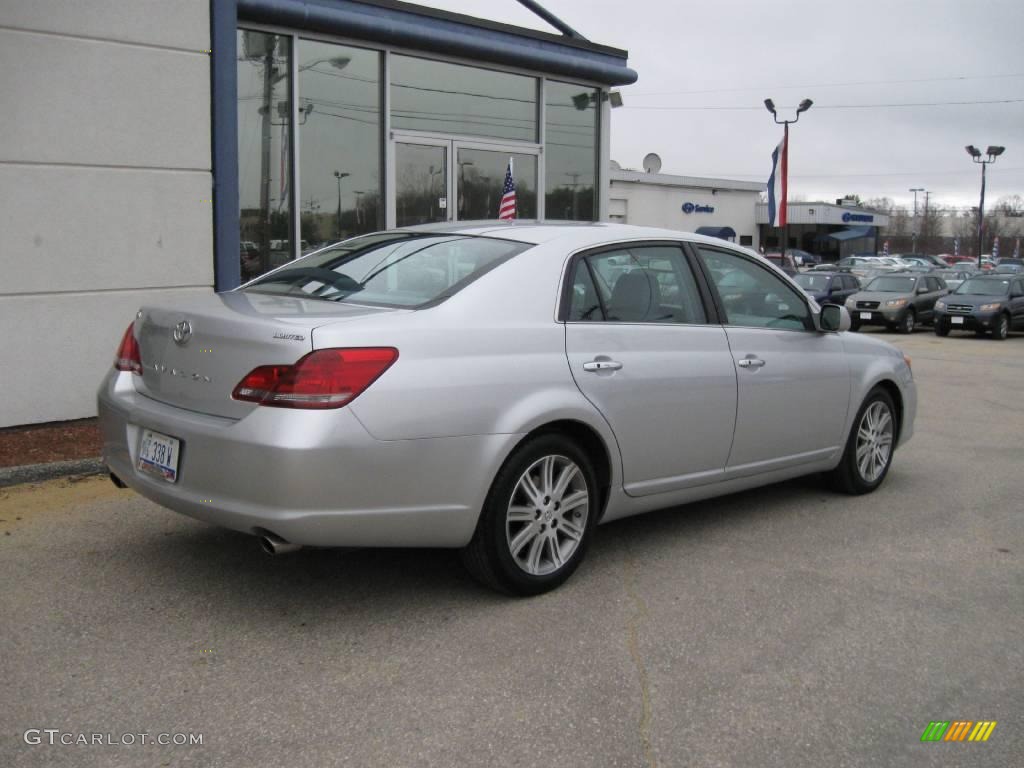 2008 Avalon Limited - Classic Silver Metallic / Graphite Gray photo #8