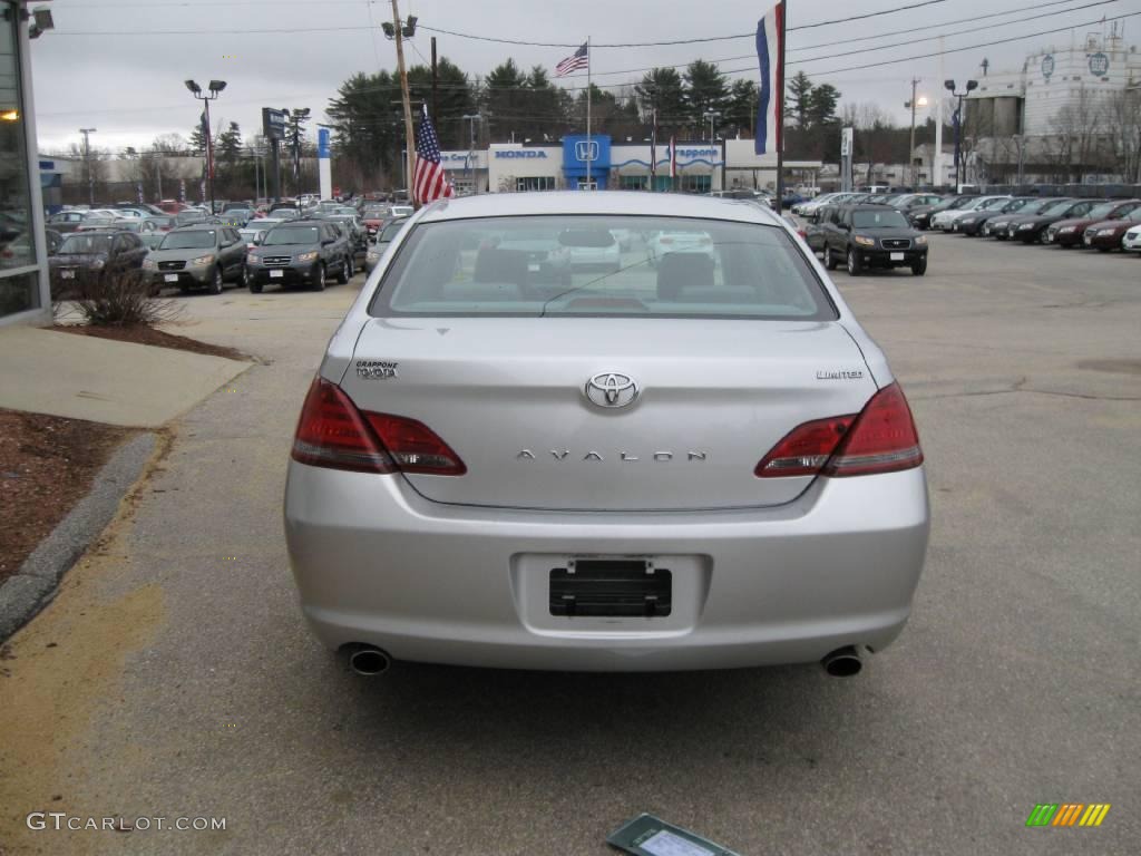 2008 Avalon Limited - Classic Silver Metallic / Graphite Gray photo #9