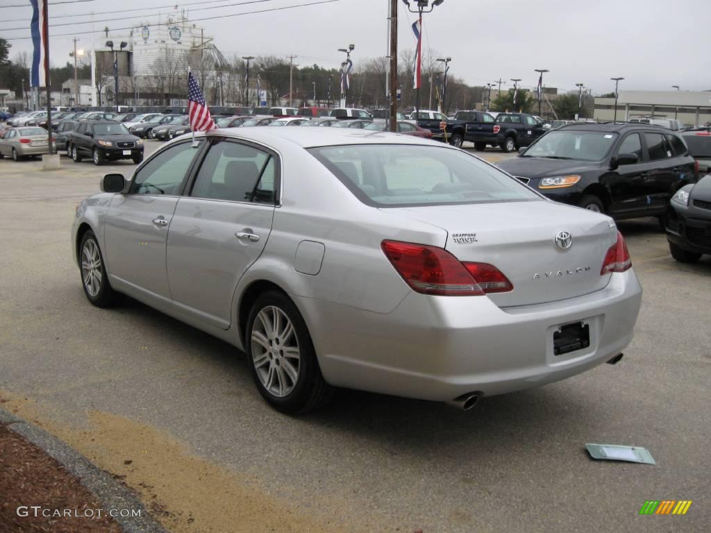 2008 Avalon Limited - Classic Silver Metallic / Graphite Gray photo #10