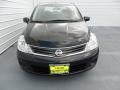 2010 Super Black Nissan Versa 1.8 S Sedan  photo #7