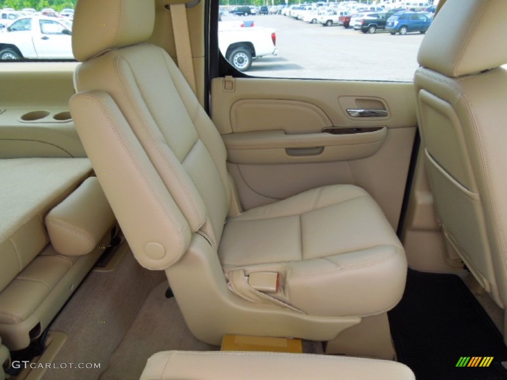Cashmere/Cocoa Interior 2013 Cadillac Escalade ESV Luxury AWD Photo #68088842