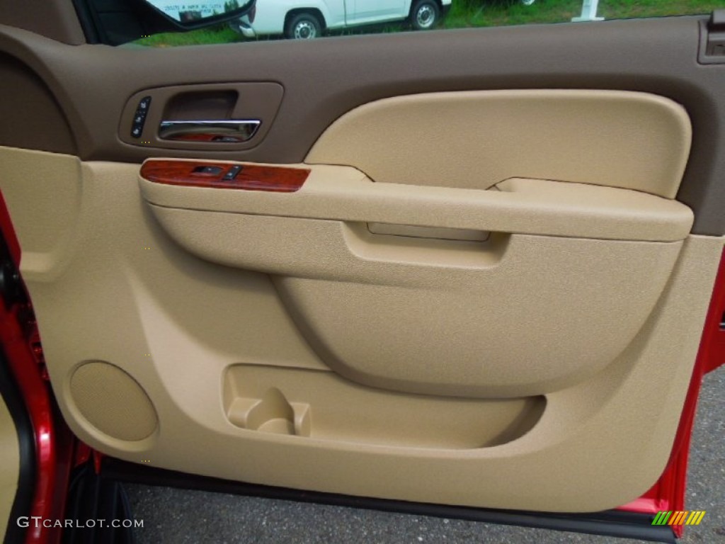 2013 Tahoe LTZ 4x4 - Crystal Red Tintcoat / Light Cashmere/Dark Cashmere photo #28