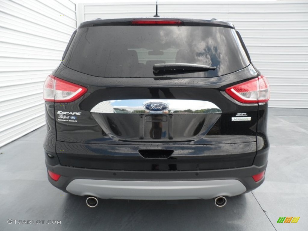 2013 Escape SEL 1.6L EcoBoost - Tuxedo Black Metallic / Charcoal Black photo #4