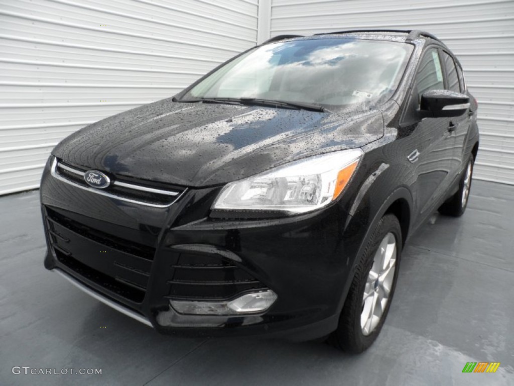 2013 Escape SEL 1.6L EcoBoost - Tuxedo Black Metallic / Charcoal Black photo #6