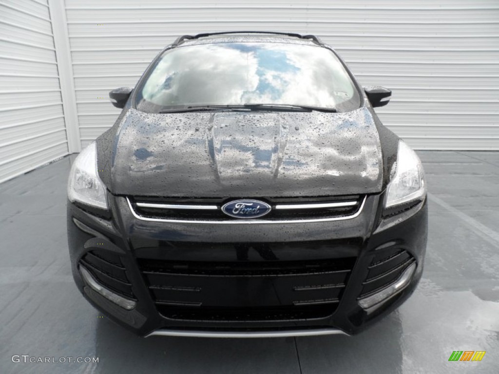 2013 Escape SEL 1.6L EcoBoost - Tuxedo Black Metallic / Charcoal Black photo #7