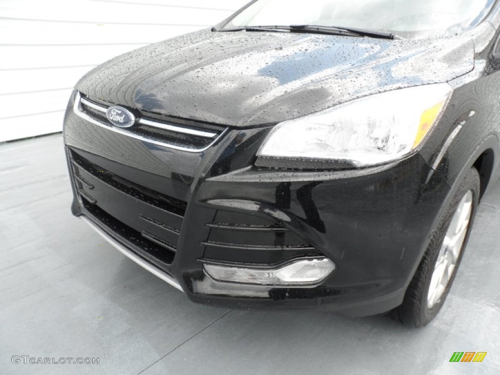 2013 Escape SEL 1.6L EcoBoost - Tuxedo Black Metallic / Charcoal Black photo #9