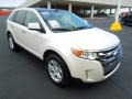 White Platinum Tri-Coat 2011 Ford Edge SEL Exterior