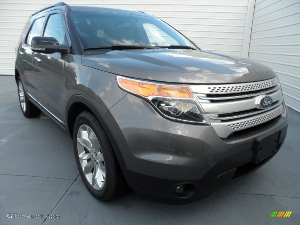 2013 Explorer XLT - Sterling Gray Metallic / Charcoal Black photo #1
