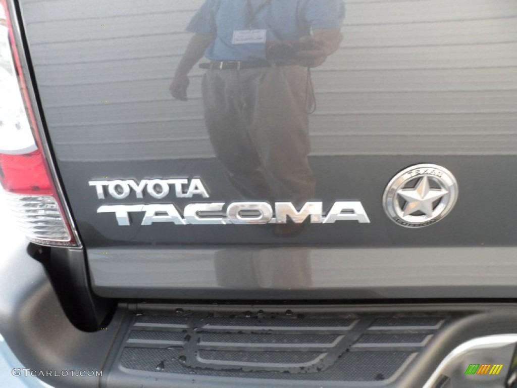 2012 Tacoma SR5 Prerunner Double Cab - Magnetic Gray Mica / Graphite photo #11
