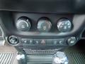 2012 Jeep Wrangler Unlimited Altitude Edition Black/Radar Red Stitch Interior Controls Photo