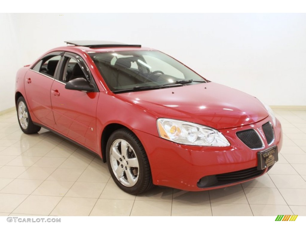 2007 G6 GT Sedan - Crimson Red / Ebony photo #1