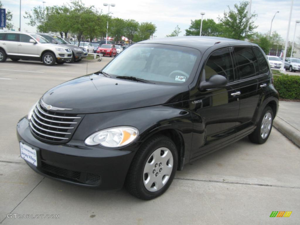 2006 PT Cruiser  - Brilliant Black Crystal Pearl / Pastel Slate Gray photo #9