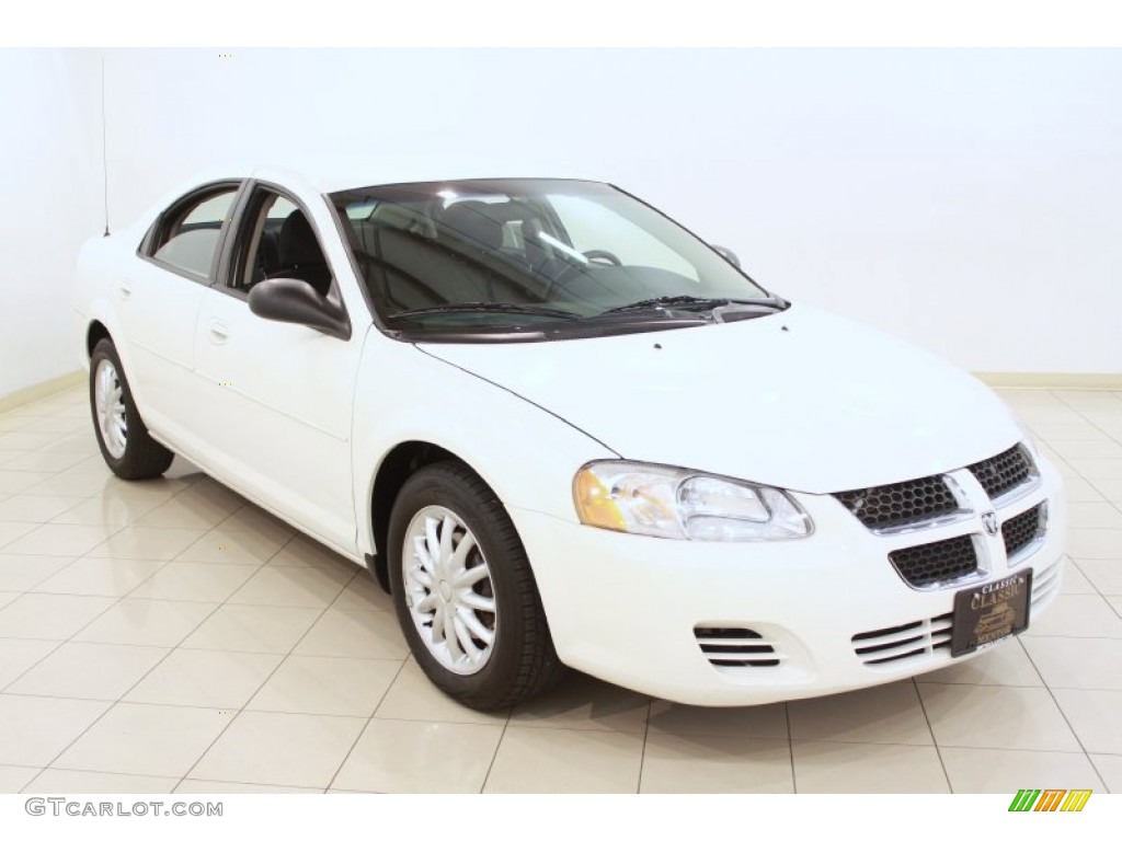 2006 Stratus SXT Sedan - Stone White / Dark Slate Grey photo #1