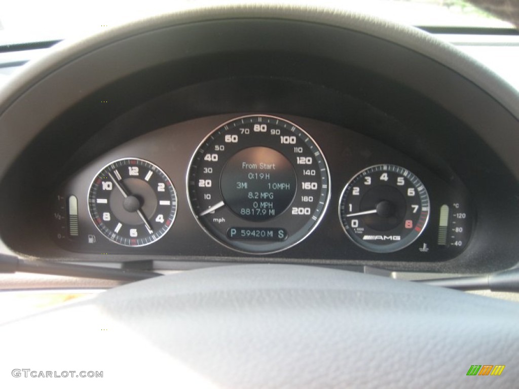 2008 Mercedes-Benz E 63 AMG Wagon Gauges Photos