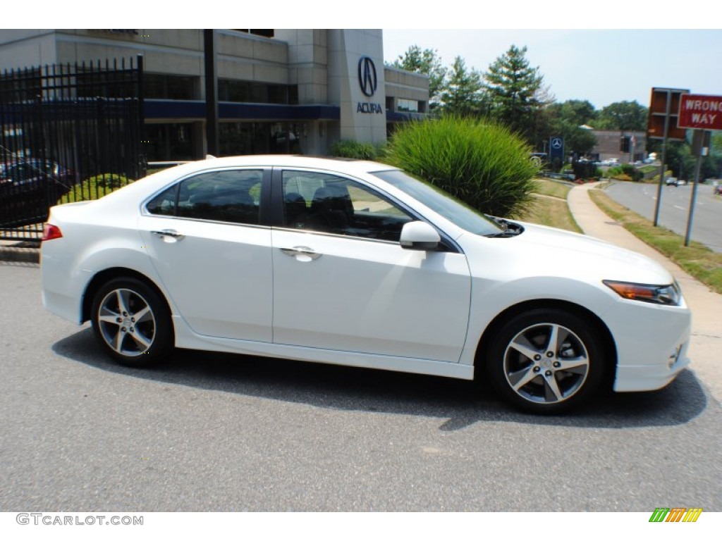 Bellanova White Pearl 2012 Acura TSX Sedan Exterior Photo #68094572