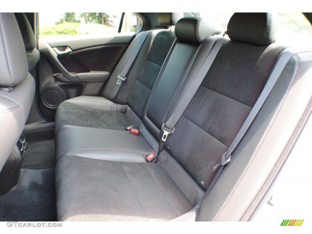 2012 Acura TSX Sedan Rear Seat Photo #68094683
