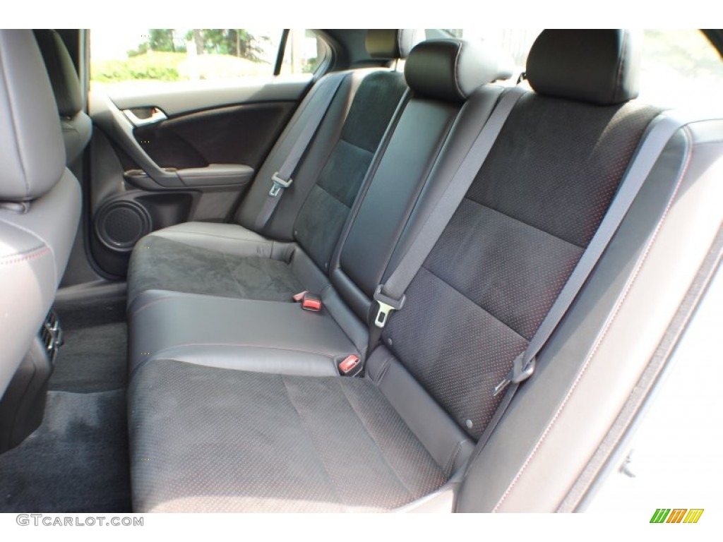 Ebony Interior 2012 Acura TSX Sedan Photo #68094683