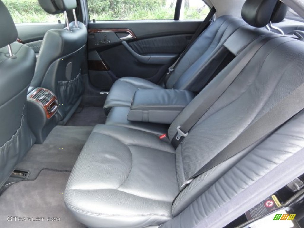 2003 Mercedes-Benz S 600 Sedan Interior Color Photos