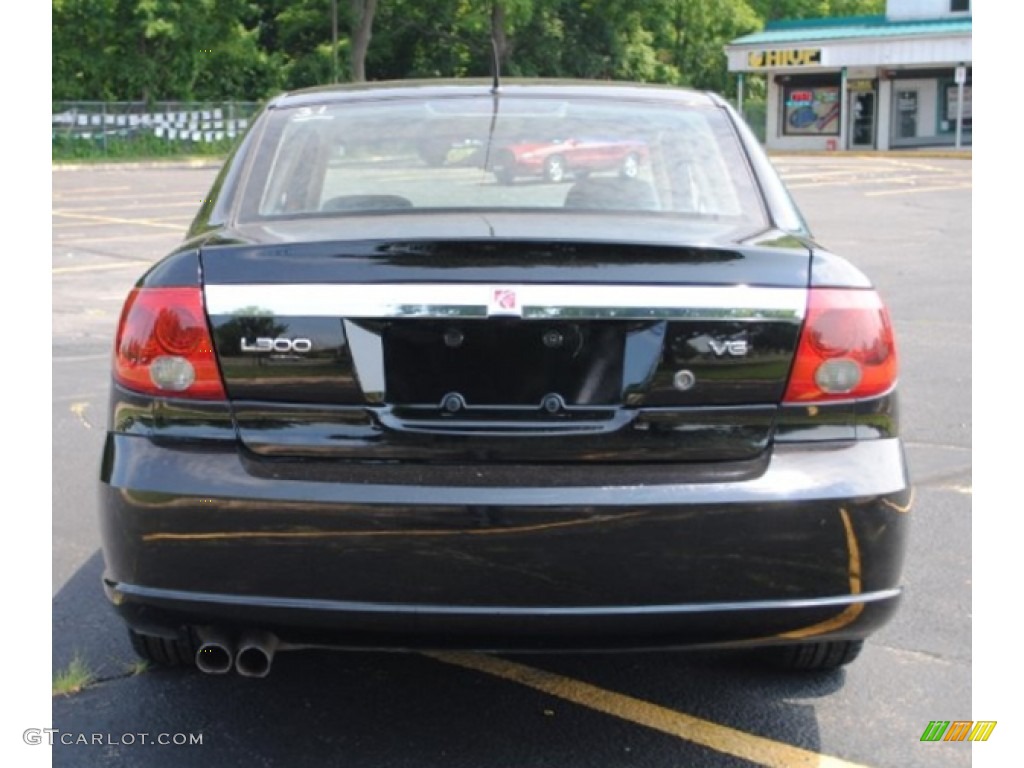 2003 L Series L300 Sedan - Black / Gray photo #4