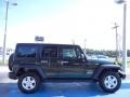 2012 Natural Green Pearl Jeep Wrangler Unlimited Sport 4x4  photo #6