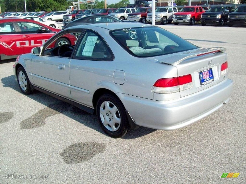1999 Civic EX Coupe - Vogue Silver Metallic / Dark Gray photo #2
