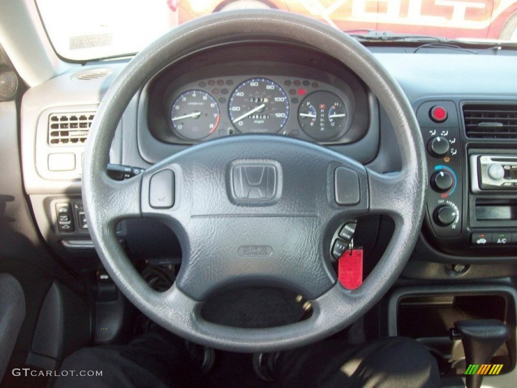 1999 Civic EX Coupe - Vogue Silver Metallic / Dark Gray photo #18