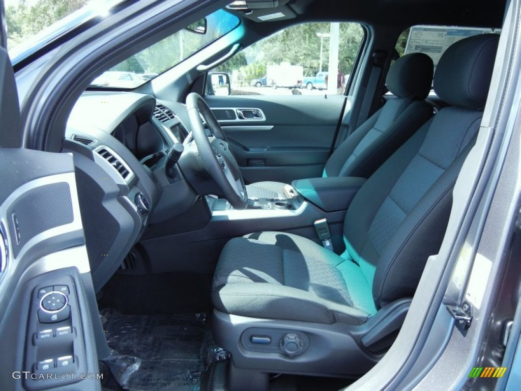 2013 Explorer XLT - Sterling Gray Metallic / Charcoal Black photo #5