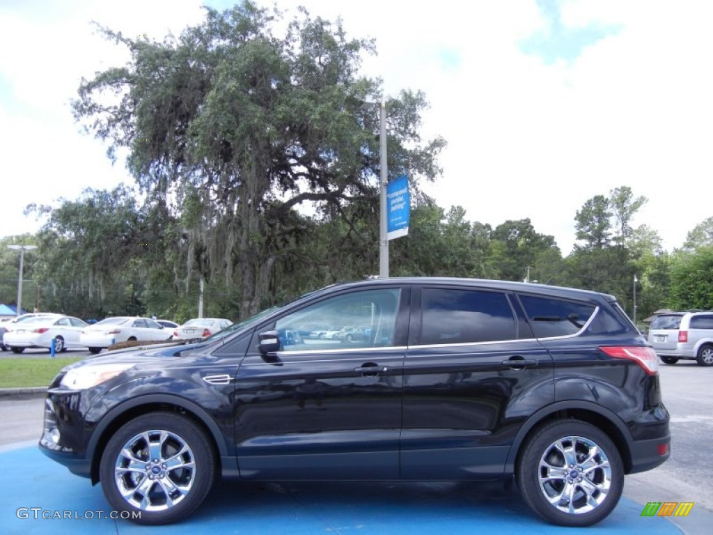 2013 Escape SEL 1.6L EcoBoost - Tuxedo Black Metallic / Charcoal Black photo #2