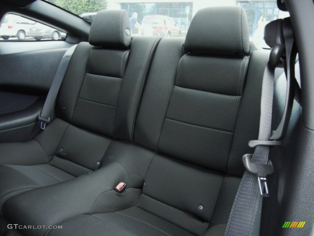 Charcoal Black Interior 2013 Ford Mustang V6 Coupe Photo #68096539