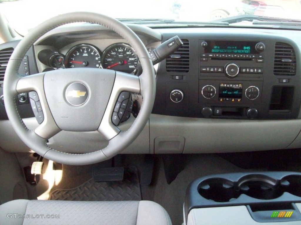 2012 Silverado 1500 LT Crew Cab 4x4 - Deep Ruby Metallic / Light Titanium/Dark Titanium photo #7