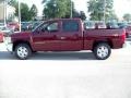 2012 Deep Ruby Metallic Chevrolet Silverado 1500 LT Crew Cab 4x4  photo #12