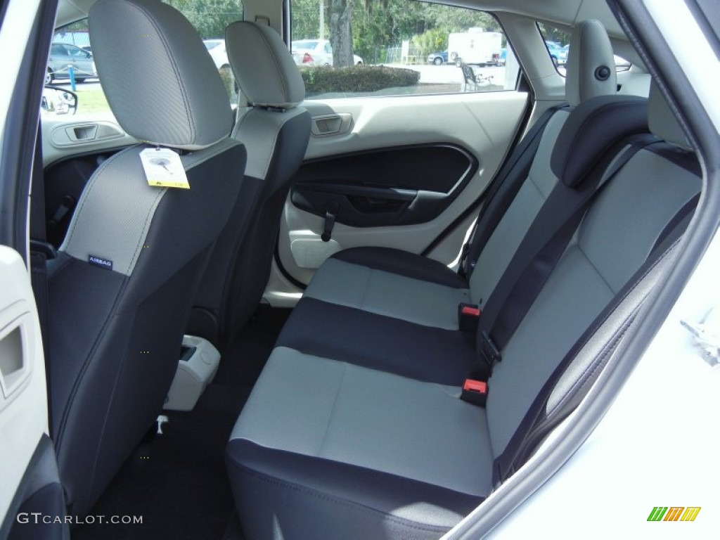2013 Ford Fiesta S Sedan Rear Seat Photo #68096753