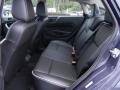 Charcoal Black Leather 2013 Ford Fiesta Titanium Sedan Interior Color