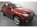 2009 Vermilion Red Metallic BMW X6 xDrive50i  photo #8