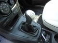 2011 Ford Fiesta Cashmere/Charcoal Black Leather Interior Transmission Photo