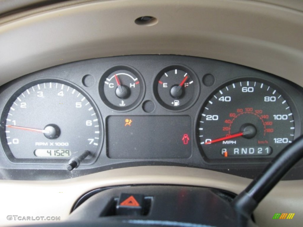 2006 Ford Ranger XLT SuperCab 4x4 Gauges Photo #68099279