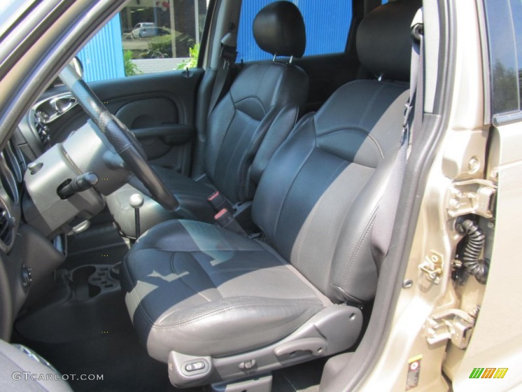 2003 PT Cruiser GT - Light Almond Pearl / Dark Slate Gray photo #9