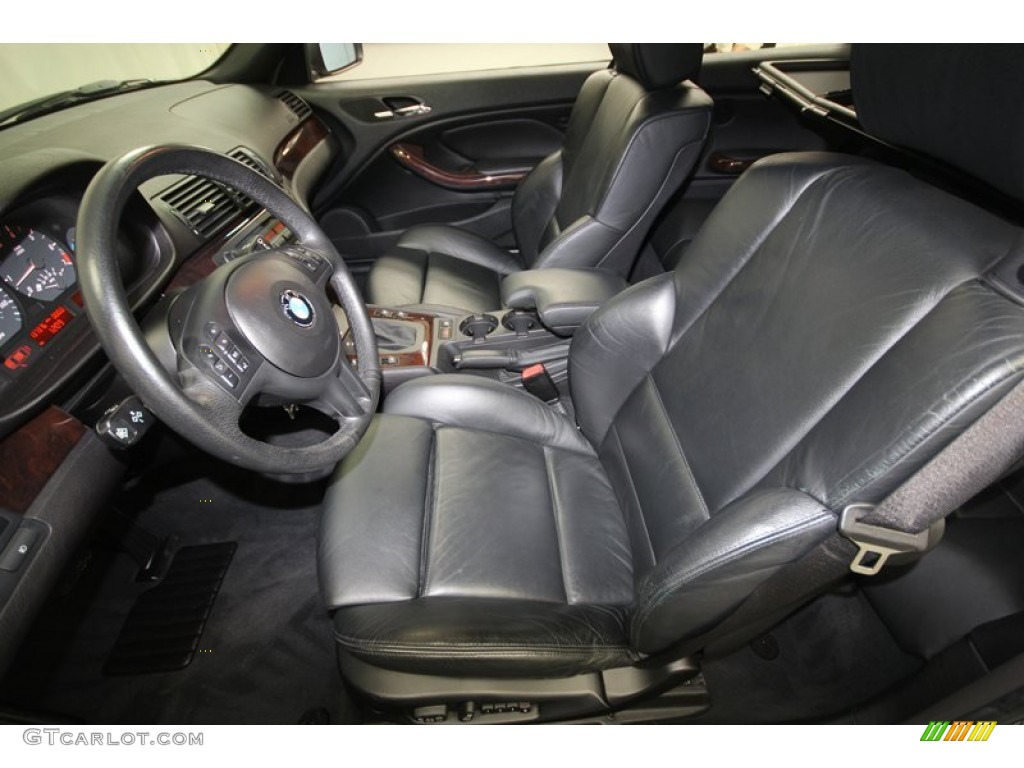 2004 3 Series 325i Convertible - Silver Grey Metallic / Black photo #3