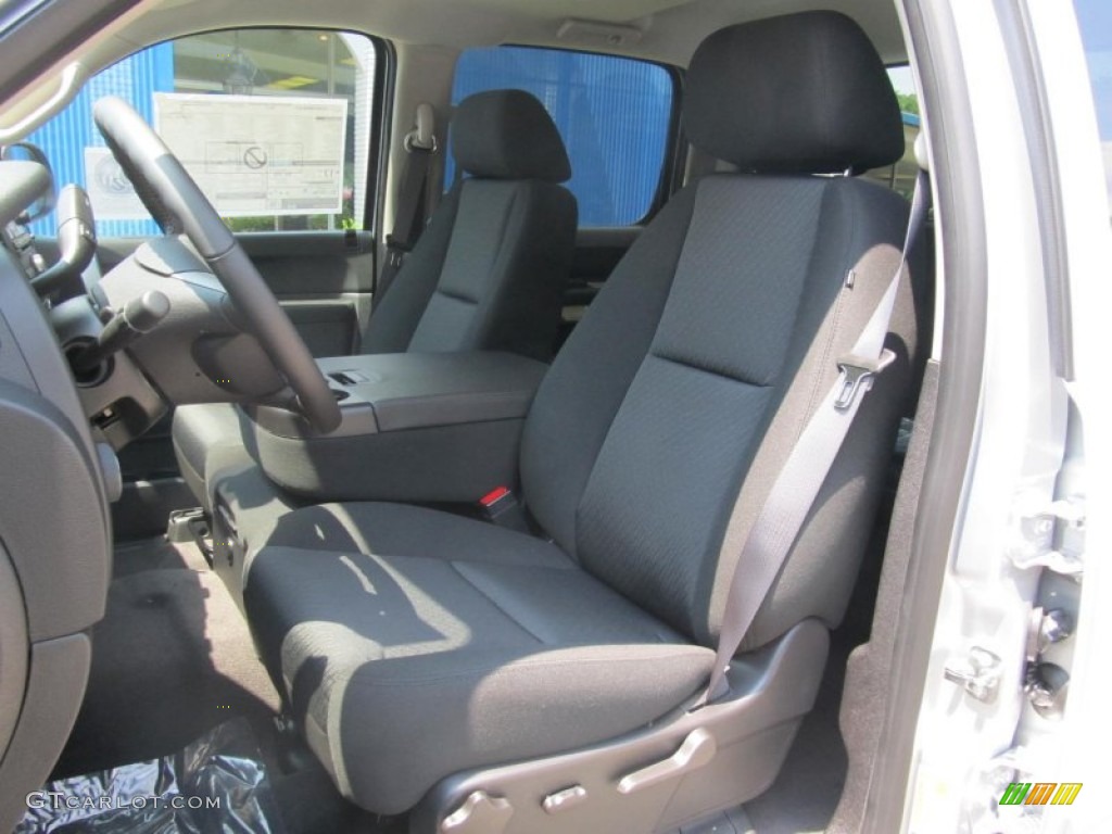 2013 Silverado 1500 LT Crew Cab 4x4 - Silver Ice Metallic / Ebony photo #8