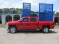 2013 Victory Red Chevrolet Silverado 1500 LT Crew Cab 4x4  photo #2